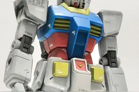 HG巨大感的光影涂装，RX78-2高达图片