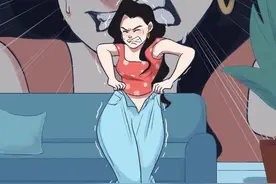 一个女生腿粗到底有多痛苦？（漫画）图片