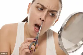 鼻毛“窜”出来，是否能剪掉或拔掉？医生给出5个理由，劝你停手图片