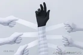 异类在群体中：极富有情绪与想象力的抽象观念摄影图片