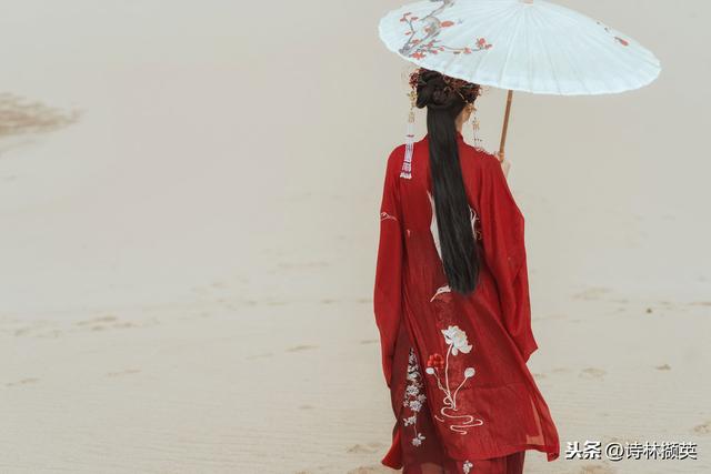 春草绿，离别时。最美飞花令——别