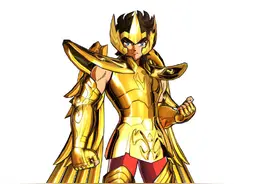 圣斗士星矢黄金铠甲，穿上你也是靓仔图片