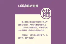 口罩的9种错误戴法，很多人都不知道，你戴的正确吗？图片