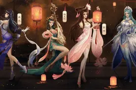 王者四大美人特效泄露恐延期，貂蝉月下银杏绽放，玉环大花像床单图片