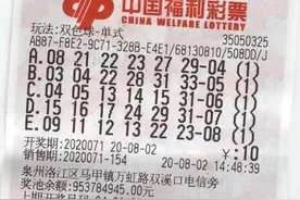 男子从容领走双色球615万：半年前才开始买彩票 大奖往脸上撞了图片