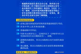 报考陕西警官职业学院公安专业，你需要的信息全在这儿图片