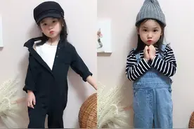 生个女儿每天为她打扮是件很幸福的事！适合女宝春季可爱的穿搭图片