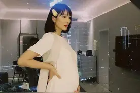 终于见肚啦！前TVB人气女星二胎孕期过半：至今仍保密胎儿性别图片