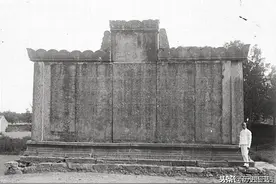 1907年山东泰安府建筑老照片，泰安文庙与蒿里山神祠遗址图片