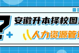 安徽专升本｜人力资源管理专业哪所学校好考？图片