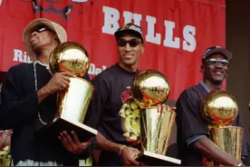 乔丹纪录片再现公牛三巨头辉煌，悉数NBA史上著名三人行图片