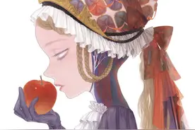 绘画参考：一组美人插画  by 日本插画师  またよし图片