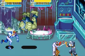 街机游戏中那些悲催的NPC，看热闹的吃瓜群众也会被打图片