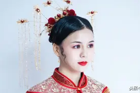 秀禾服新娘，中式婚礼图片