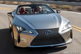 102025美元的雷克萨斯LC 500 Convertible，搭载5.0L V8 477马力图片