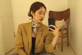 韩国小姐姐车媛静的日常西装搭配，值得借鉴学习的通勤穿搭范本图片