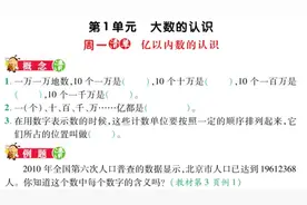 四年级上册数学：一例一测，课堂学习效果检测卷，另附口算练习题图片