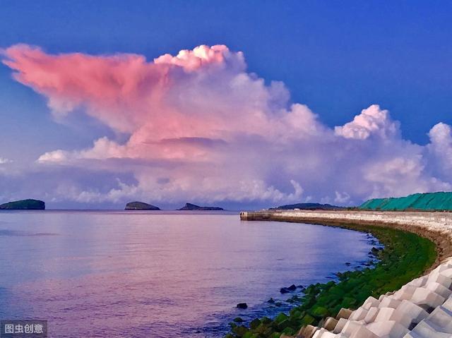 儿童创意水粉画教程-天边美丽的云彩