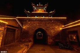榆林市夜景图片