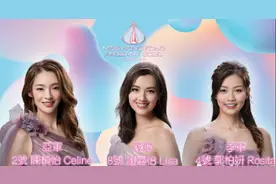 2020年香港小姐前三出炉，质量不输往届，冠军远看像迪丽热巴图片