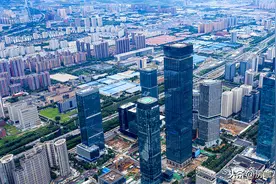 西安摩天大楼最多的地方，也是古都最美地标天际线图片