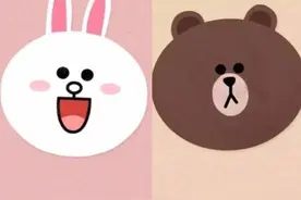 布朗熊和可妮兔 几个适合情侣用的微信聊天背景图片