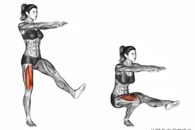 不靠谱的网红方法“靠墙下蹲”，有些人会越做越伤膝盖图片