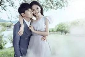 看这几对明星夫妻的婚纱照，谢娜张杰最幸福，黄晓明杨颖最甜蜜图片