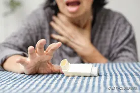 艰难的支气管哮喘图片