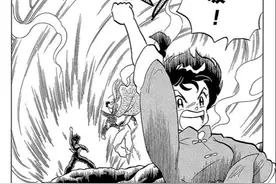 BOSS对男主绝招毫发无伤，小猪小鸭恢复成人，激战BOSS！乱马128图片