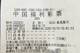 喜中3D大奖8万元，来领奖的却不是本人图片