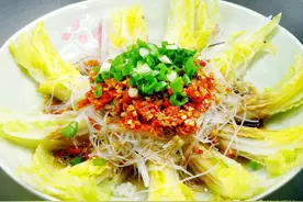蒜蓉味的粉丝娃娃菜这样做，你能吃几碟子？图片