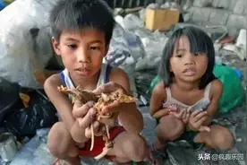 吃垃圾可以变成生意，探秘菲律宾贫民窟，看完真的好心酸图片
