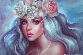 菲律宾画家serafleur美少女系列插画作品珍藏4图片