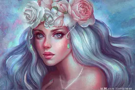 菲律宾画家serafleur美少女系列插画作品珍藏4图片