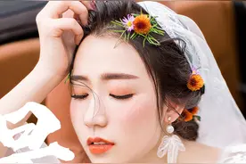 最美新娘评比图片