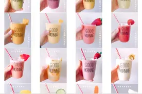 150款鲜榨蔬果汁配方及做法，酸甜可口，降暑必备图片