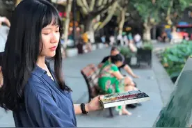 90后国美女学霸，凭画画登福布斯榜，把《洛神赋》画成绘本得大奖图片