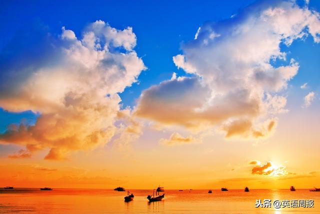  天上的街市 （郭沫若），中英双语版，真人朗读