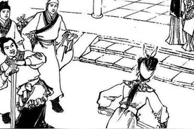三侠五义40：展昭与丁月华比武，被一剑削落头巾，赢了个媳妇图片