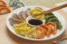 和饺子面，只用清水就错了！加上这3样，饺子不粘连不破皮不露陷图片