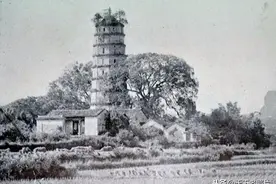 1920年韶关老照片 百年前的珠玑巷、南华寺、仁化丹霞山图片