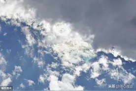 天赐祥瑞，云南丽江老君山黎明景区上空出现“七彩祥云”奇观图片