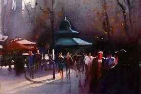 绘画美图：水彩艺术家之一 Alvaro Castagnet 作品 ​​​​图片
