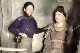 一组民国大才女林徽因的彩色老照片，风华绝代的女神，有颜又有才图片