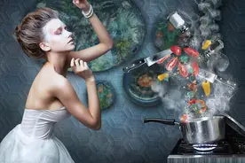 结婚十几年了，我老婆就只会煮泡面，准确地说，是开水冲泡面图片