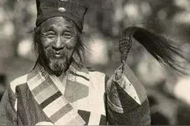 1935年，德国摄影师镜头下的华山道士：营养不良却仙风道骨图片