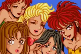 街机游戏那些轻松搞笑的结局，被美女追反而成为BAD END图片