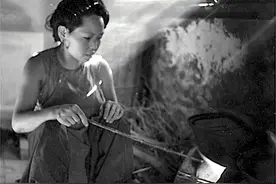 北京房山1936年，昔日的河北镇农家生活图片
