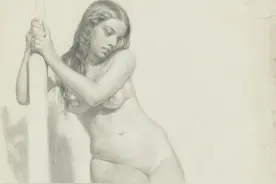 西方艺术家的人物素描和速写 300年来集锦图片